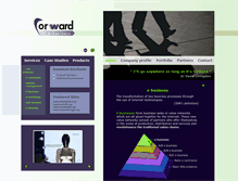 Tablet Screenshot of forward-e.biz